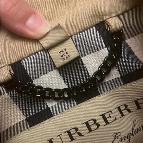 Burberry Cotton Trench Coat with dust bag - Picture 2 of 7
